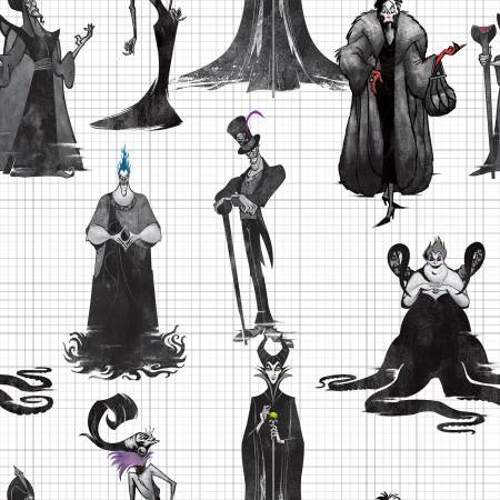 Disney Villains Shadows