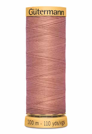 Cotton 50 100m Solid Sunkissed Coral