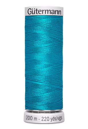 Dekor Rayon 40 Embroidery Thread 200m Very Dark Aqua