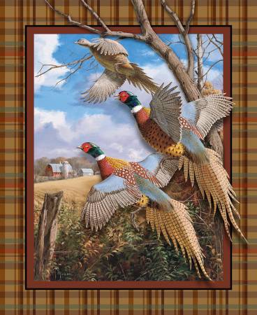 Wild Wings Crested Ringneck Wall Panel