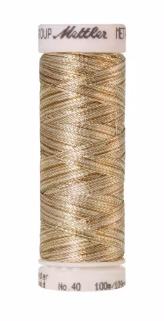 Polyester/Nylon Metallic Embroidery Thread 40wt 300d 110yds Multicolor 1