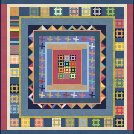 Multi Crossroads Multi Quilt Kit