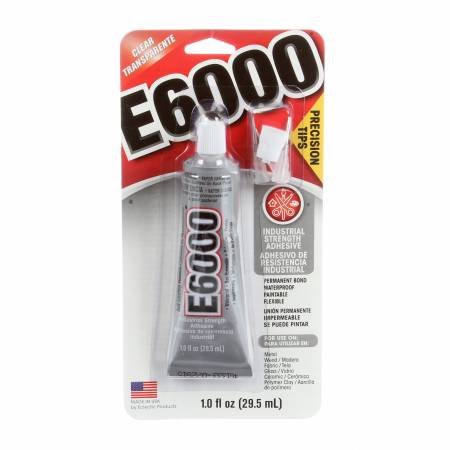 E6000 Clear Industrial Strength Adhesive 1.0 fl oz (ORMD)