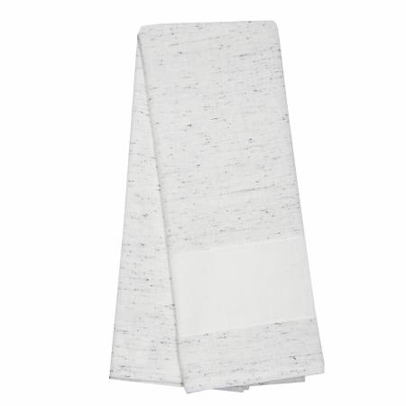 Fleck White/Black Tea Towel