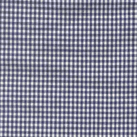 Tea Towel Mini Check Navy/White