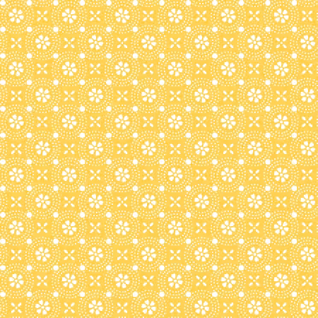 Yellow Dotted Circles