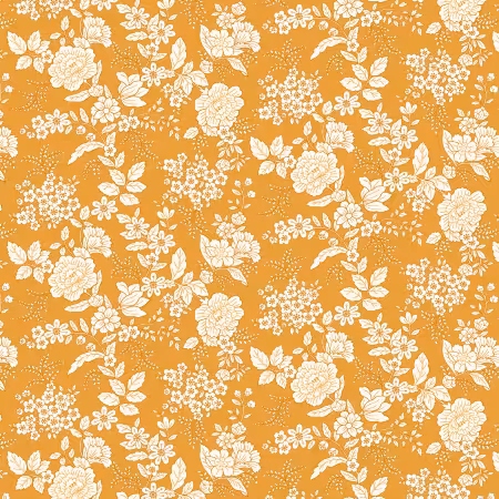 Orange Floral