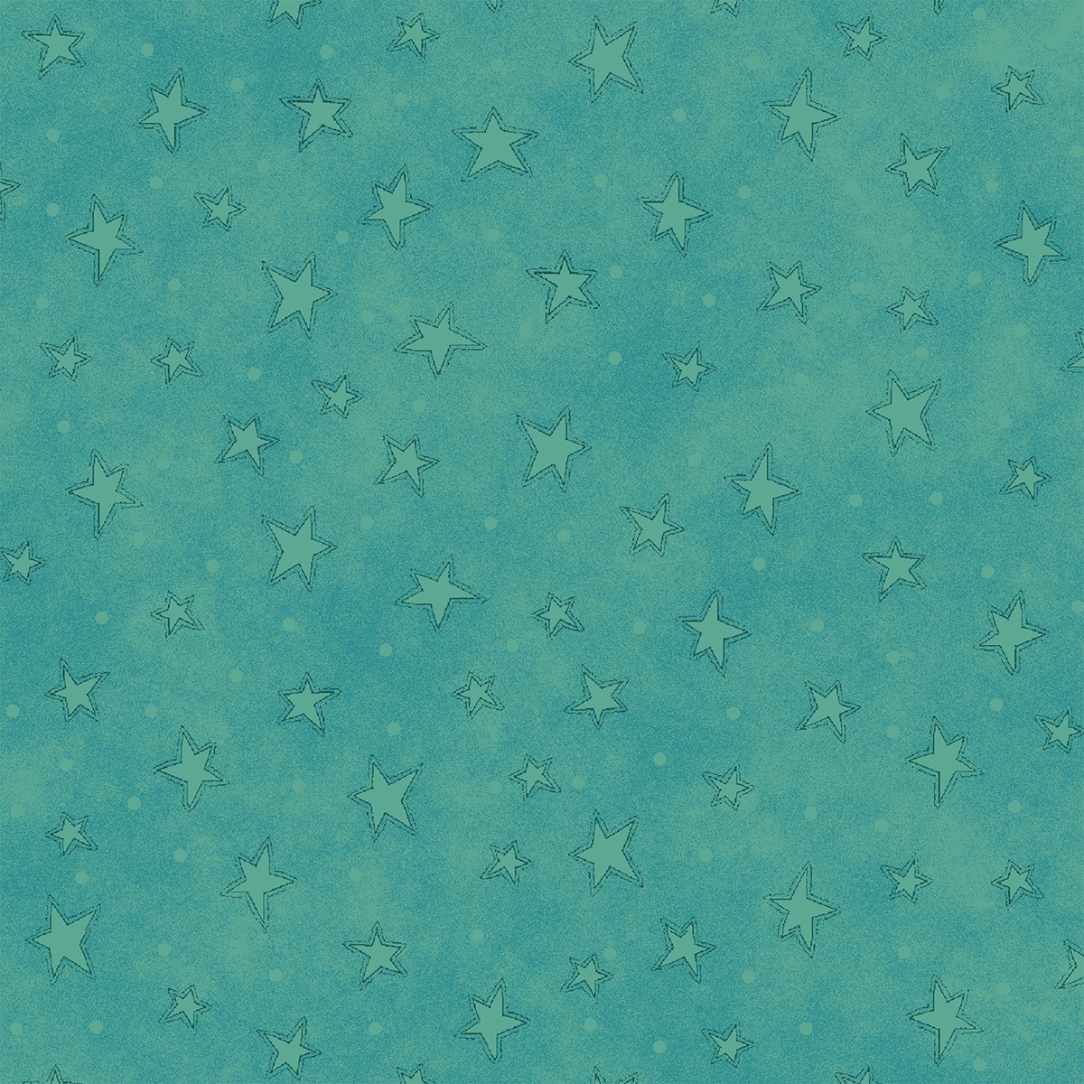 Teal Stars By Anderson, Leanne