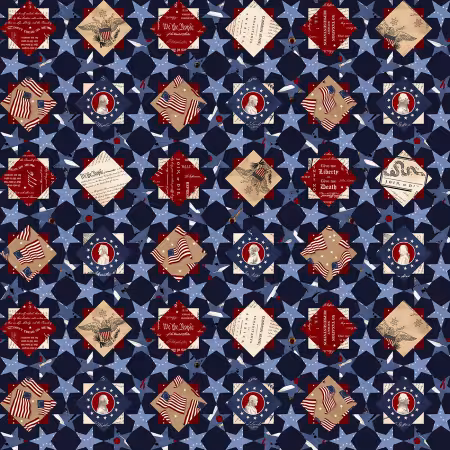 Navy Cheater 24 Inch (3.25 Inch x 3.25 Inch) repeat