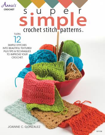 Super Simple Crochet Stitch Pats Book