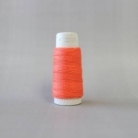 Cosmo Hidamari Sashiko Solid Thread 30 Meters Cantaloupe