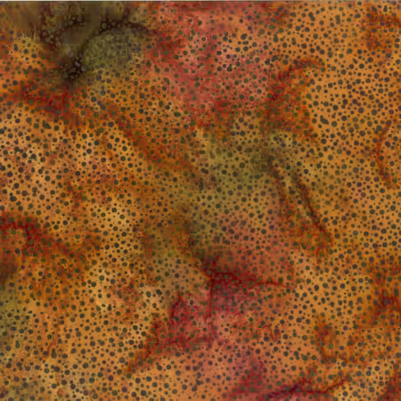 Copper Bali Batik Dots
