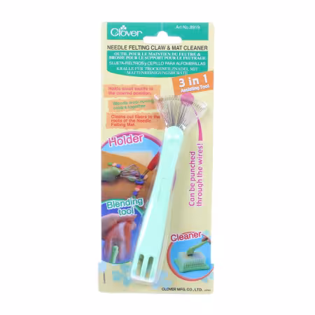 Clover Needle Felting Claw and Mat Cleaner