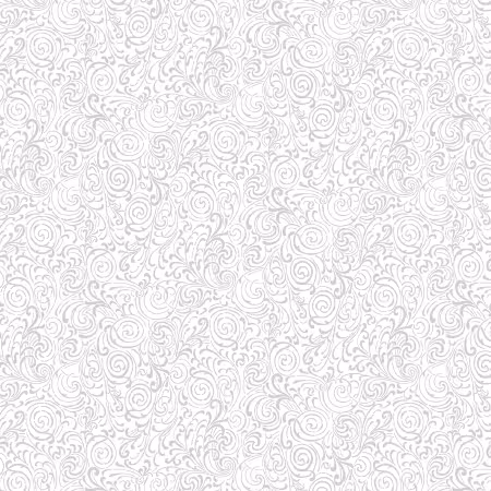 White on White Double Swirls