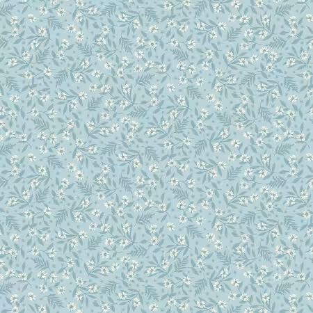 Serene Blue Daisy