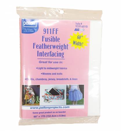 911FF Fusible Featherweight Interfacing 60in x 1yd
