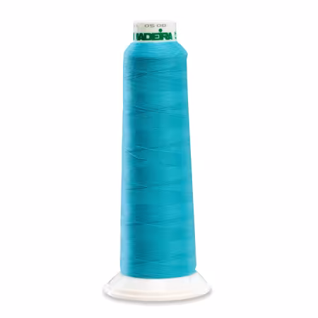 AeroLock Polyester Premium Serger Thread 2000yd Bright Turquoise