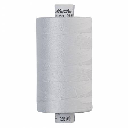 Silk Finish 40wt Cotton Thread 1094yd/1000M White