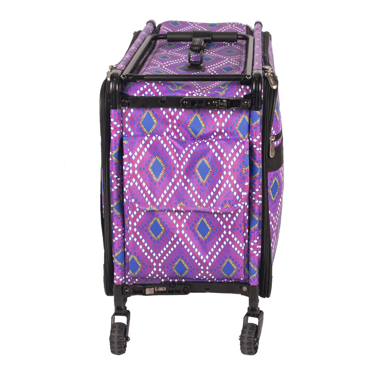 Tutto Sewing Machine Case On Wheels 2X Large 28in Purple