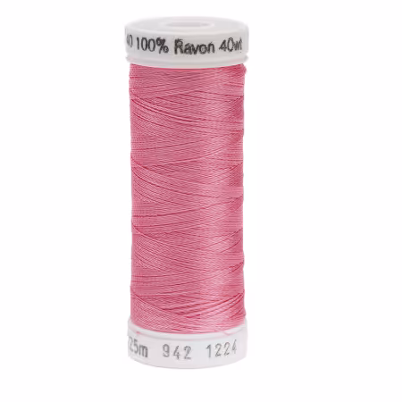 Rayon Thread 2-ply 40wt 268d 250yds Bright Pink