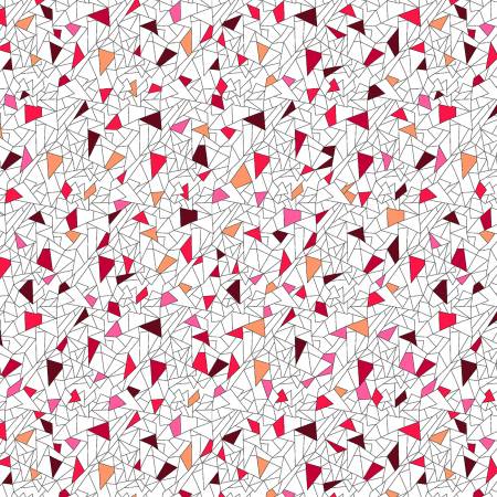 Red/Multi Crackle