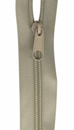 Make-A-Zipper Heavy Duty 3yd (108in) roll & 12 Zipper Pulls Beige