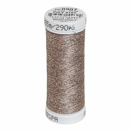 Poly Sparkle 30wt Thread 290yd Spool Afterglow with Tone on Tone Sparkle