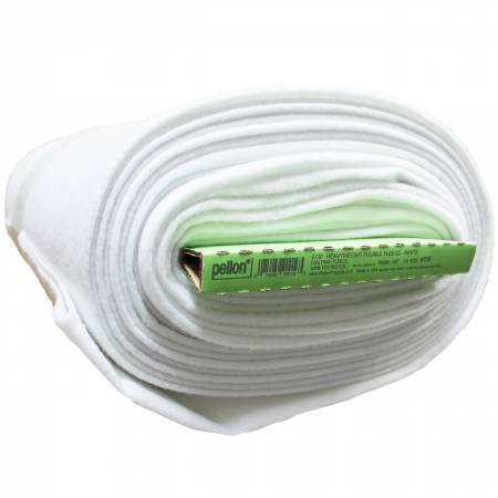 Heavyweight Fusible Fleece 45in x 10yds White