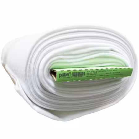 Heavyweight Fusible Fleece 45in x 10yds White
