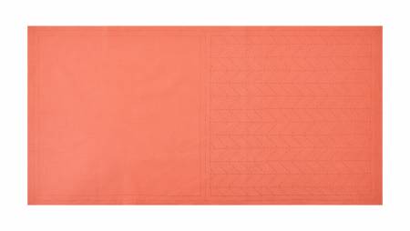 Cosmo Sashiko Cotton & Linen Precut Fabric - Herringbone - Orange