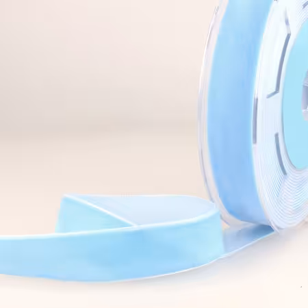 Velvet Ribbon 16mm Light Blue