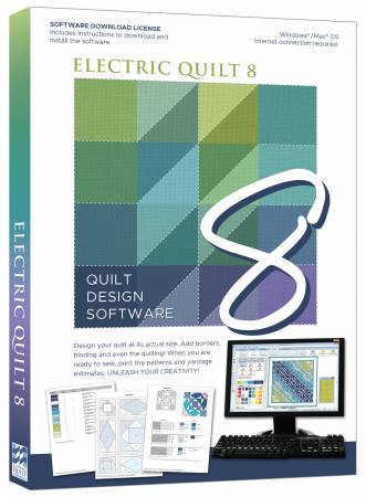 Software Electric Quilt 8 Quilt Design EQ8
