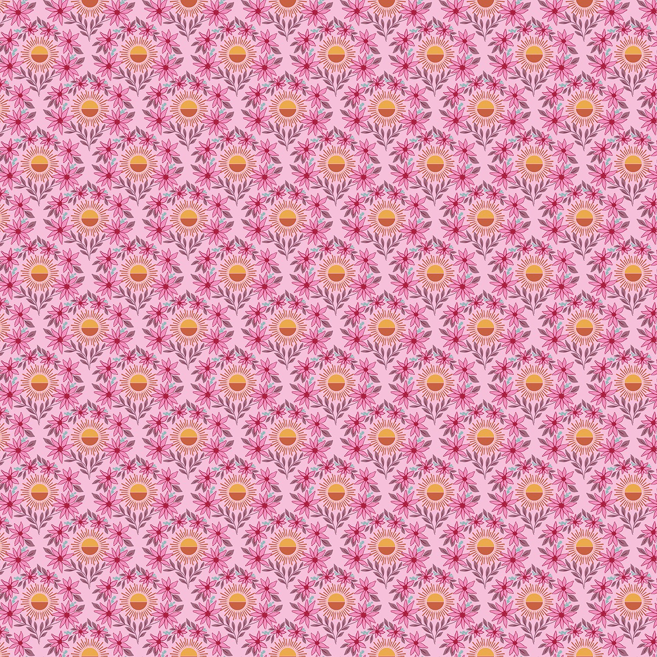 Daylight Blooms Pink