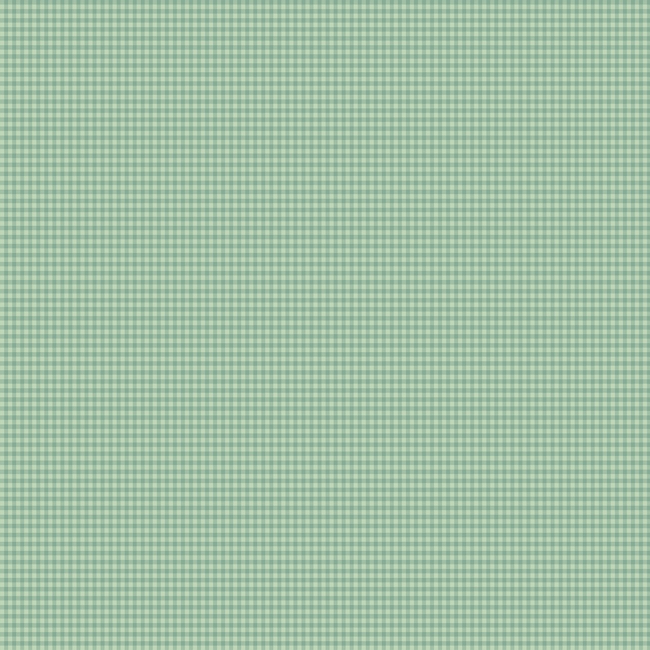 Mini Gingham Celadon