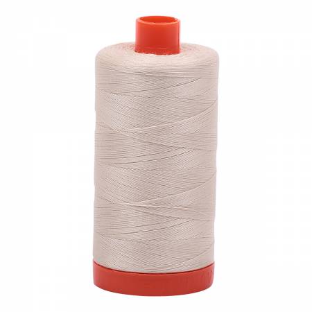Mako Cotton Thread Solid 50wt 1422yds Light Beige