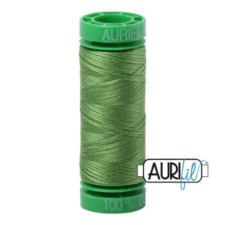 Mako Cotton Embroidery Thread 40wt 164yds Grass Green