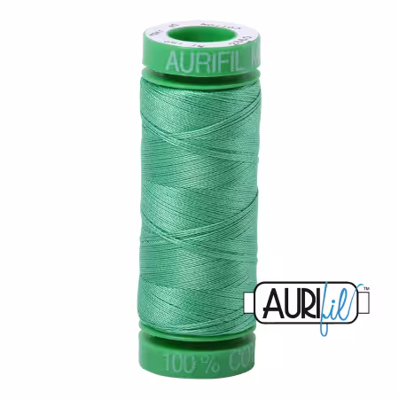 Mako Cotton Embroidery Thread 40wt 164yds Light Emerald