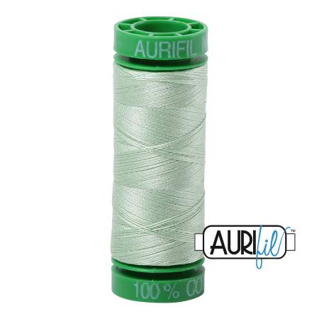 Mako Cotton Embroidery Thread 40wt 164yds Pale Green