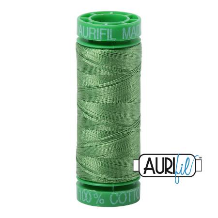 Mako Cotton Embroidery Thread 40wt 164yds Green Yellow