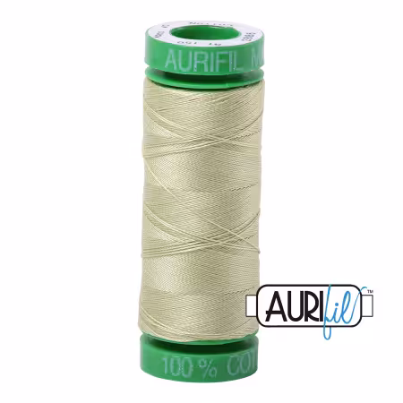 Mako Cotton Embroidery Thread 40wt 164yds Light Avocado