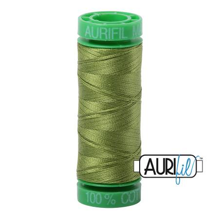 Mako Cotton Embroidery Thread 40wt 164yds Fern Green