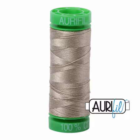 Mako Cotton Embroidery Thread 40wt 164yds Light Kahki Green