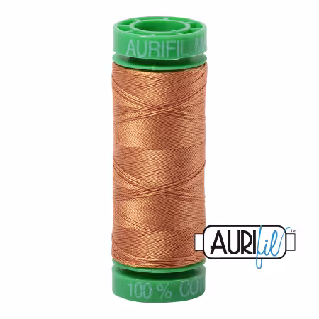 Mako Cotton Embroidery Thread 40wt 164yds Golden Toast
