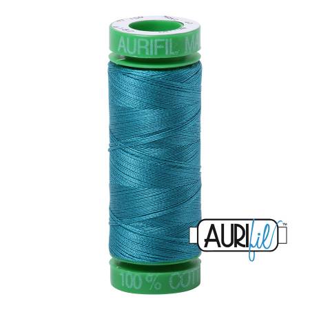 Mako Cotton Embroidery Thread 40wt 164yds Dark Turquoise