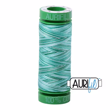 Mako Cotton Embroidery Thread 40wt 164yds Crème de Menthe