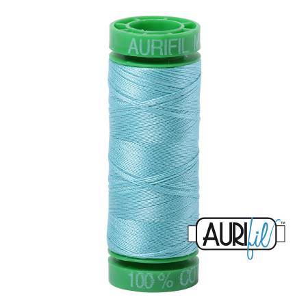 Mako Cotton Embroidery Thread 40wt 164yds Light Turquoise