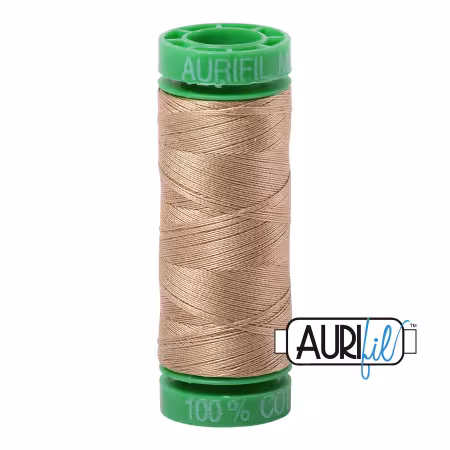 Mako Cotton Embroidery Thread 40wt 164yds Blond Beige