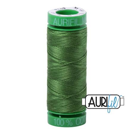 Mako Cotton Embroidery Thread 40wt 164yds Dark Grass Green
