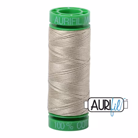 Mako Cotton Embroidery Thread 40wt 164yds Light Military Green