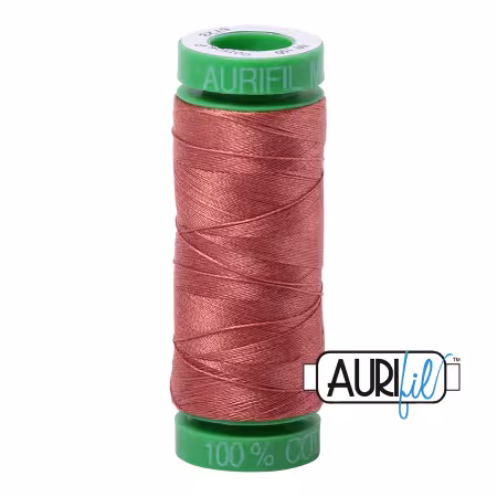 Mako Cotton Embroidery Thread Solid 40wt 164yds Cinnabar